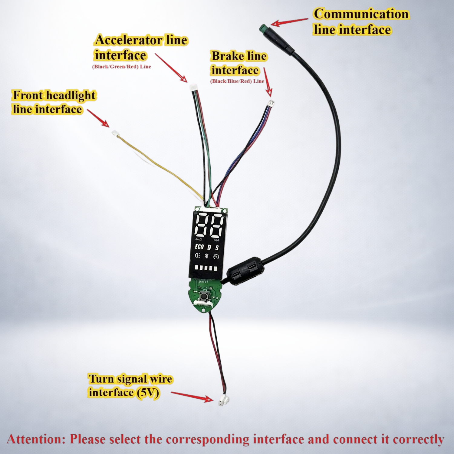 Universal E-Scooter Controller Kit | Speed Upgrade & Easy Install (25–58km/h)