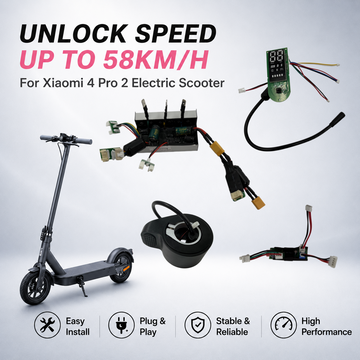 Unlock Speed to 55km/h for Xiaomi 4 Pro 2 | Easy Install Controller Kit