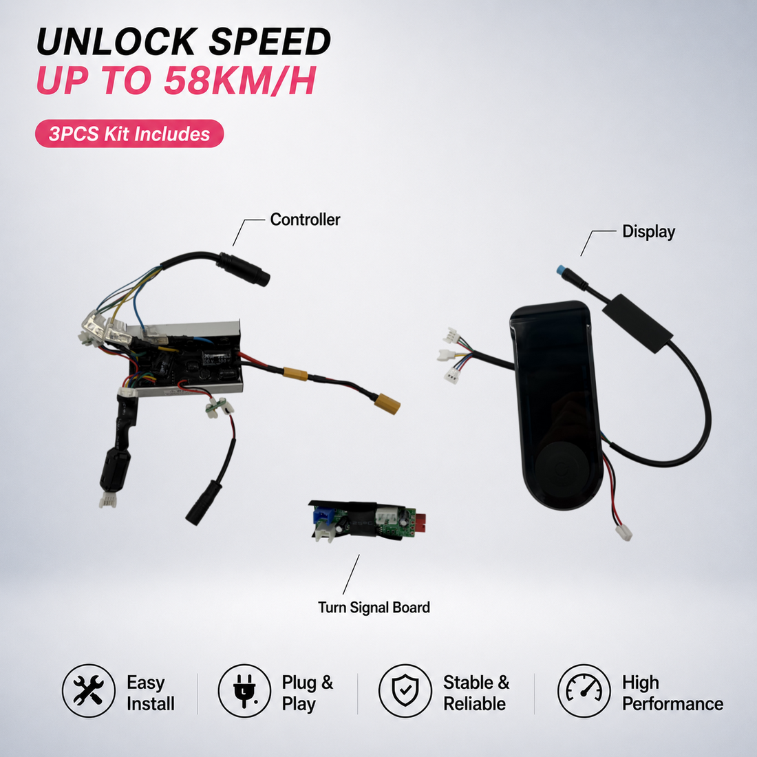 Speed Upgrade Controller for Pure Air3 / Air4 / Advance | Easy Install
