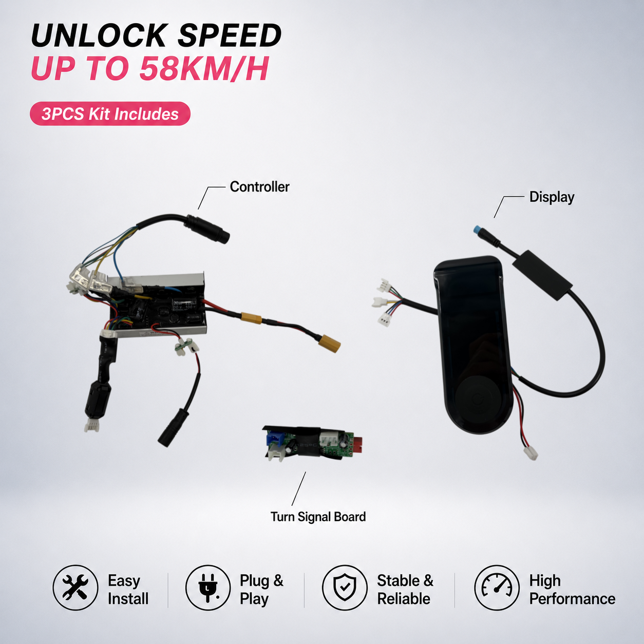 Speed Upgrade Controller for Pure Air3 / Air4 / Advance | Easy Install