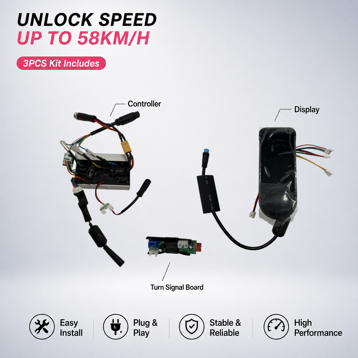 Speed Upgrade Controller for Pure Air3 / Air4 / Advance | Easy Install
