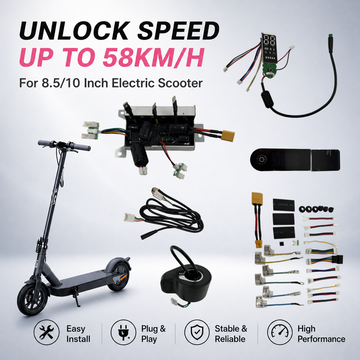 Universal E-Scooter Controller Kit | Speed Upgrade & Easy Install (25–58km/h)